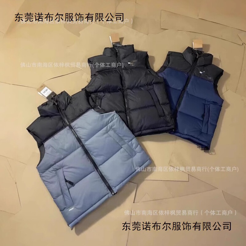 The North Face 1996 Vest Winter Loose Windproof Unisex Casual Thickened Warm Sports Style Versatile Cotton The North Face 1996 Vest Winter Loose Windproof Unisex Casual Thickened Warm Sports Style Versatile Cotton