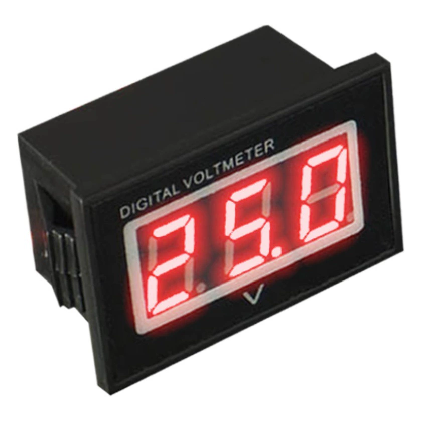 V40D Водонепроницаемый цифровой вольтметр с дисплеем постоянного тока 0,40 дюйма 4,5-150 В постоянного тока