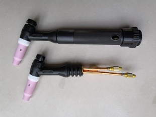 WP17-18-26 argon arc welding gun head QQ150A-1QQ300A-1 cross switch simple drawing argon arc welding soil
