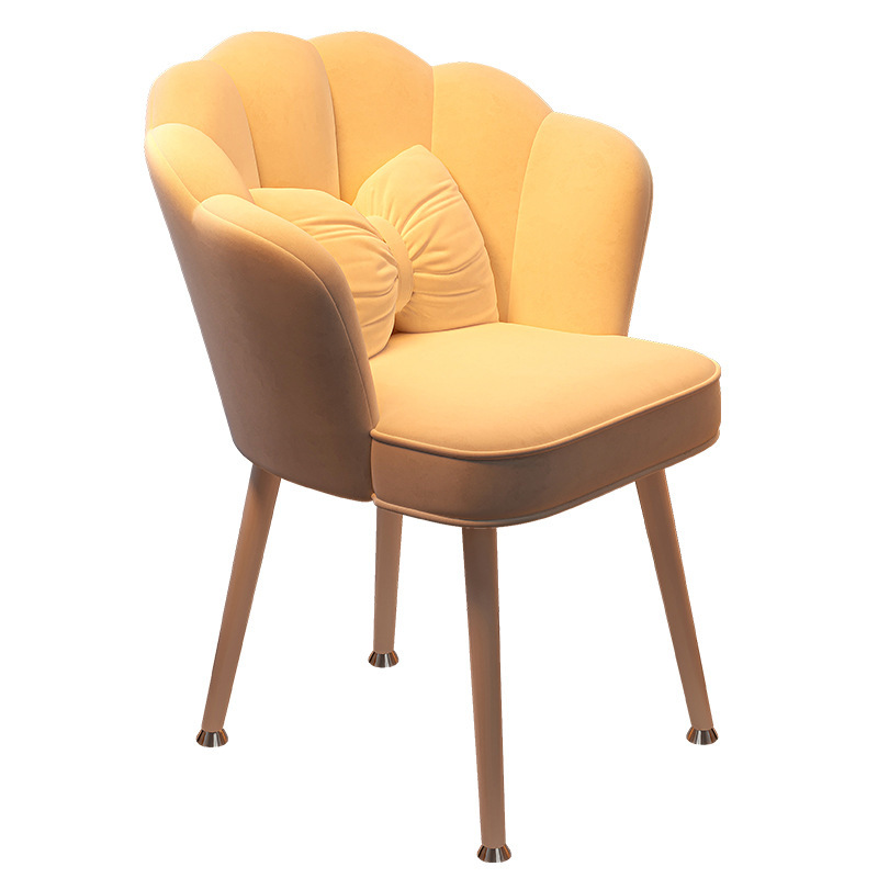 silla de maquillaje para niñas domésticas dormitorio silla de tocador silla petal silla de maquillaje silla de manicure de lujo silla de manicure