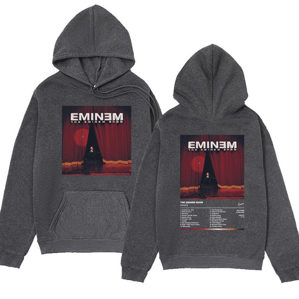 Singer Eminem Hoodie 90s Vintage Harajuku Clothing Sweatshir