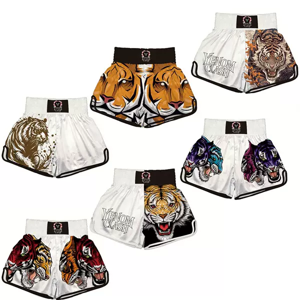 Factory Direct Sales of Fighting Shorts, Muay Thai Shorts, Boxing Shorts, Children's and Adult Fighting Training Clothes, Men's and Women's Fighting Pants