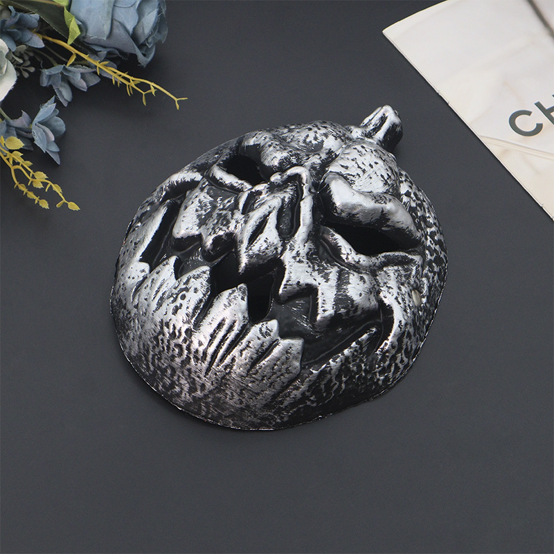 Halloween nueva simulación de cabeza de calabaza máscara de espuma PU máscara accesorios accesorios de suministros de fiesta