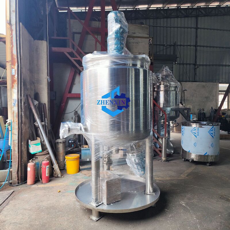 Paste Vacuum Mixing Tank Medicine Food Heating Cooling Speed Regulating Stainless Steel Liquid Mixer