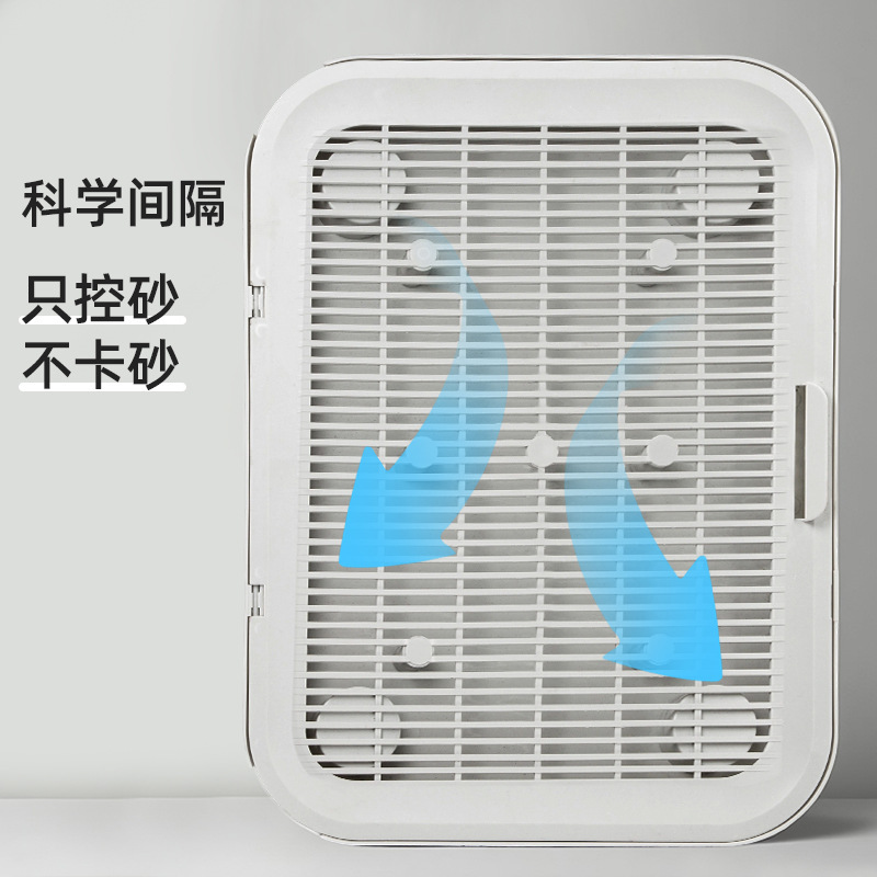ペット用品 猫砂 持ち出し防止マット 二層フィルター 砂コントロールボード 猫用品 猫の巣 大型猫砂マット|undefined