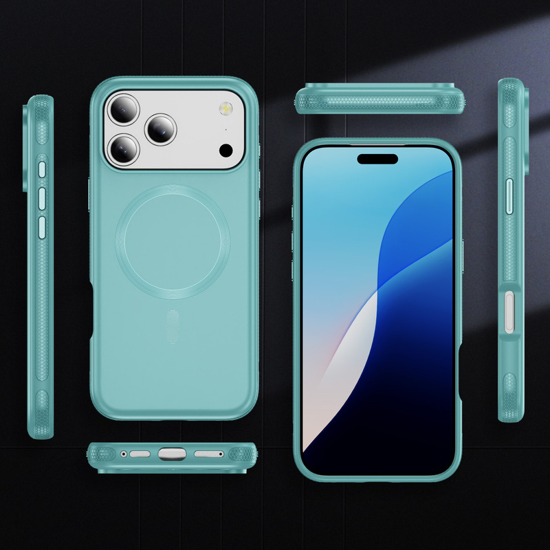 磁気携帯電話ケース iphone レトロ携帯電話ケース ins スタイルハイエンド Apple 17promax 保護カバー|undefined