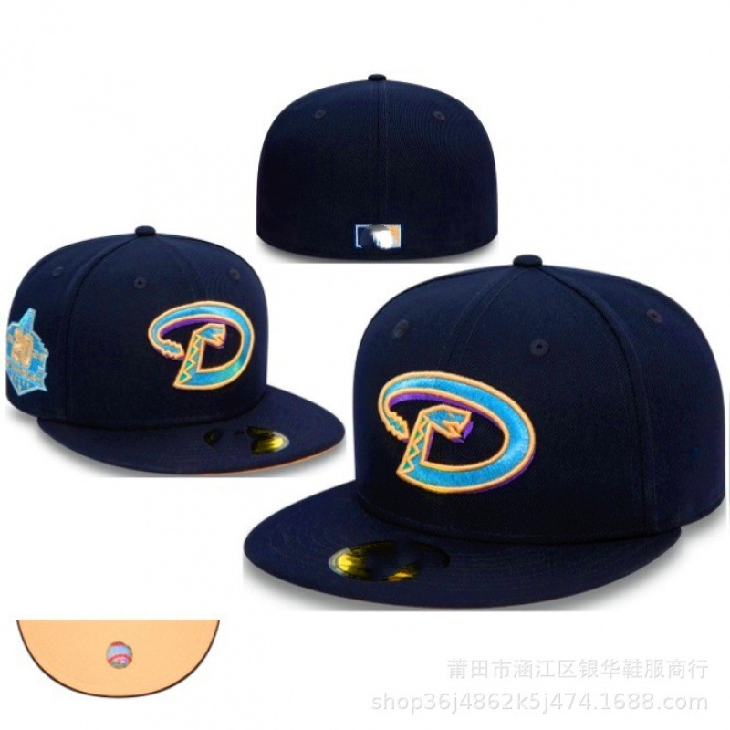 クロスボーダーアメリカン SOX 完全密閉野球チーム ドジャース野球帽 刺繍入り ヒップホップ ヤンキース クローズドフラットブリムハット|undefined