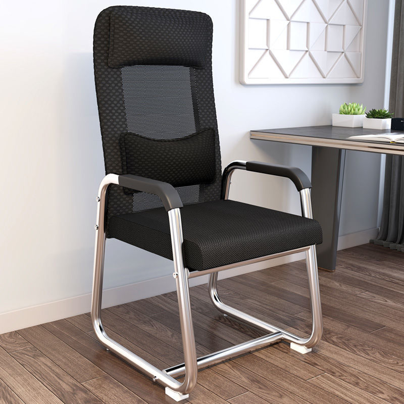 Silla de computadora hogar confortable silla de oficina silla de conferencia de personal arqueada silla de mahjong respaldo dormitorio