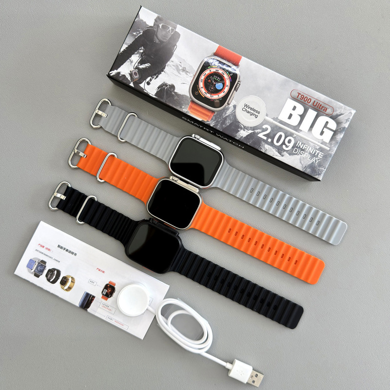 華強北s9ultraスマートウォッチセルラー版、スマートアイランド搭載、Alipay、NFC、Bluetooth通話機能付きスポーツウォッチ|undefined