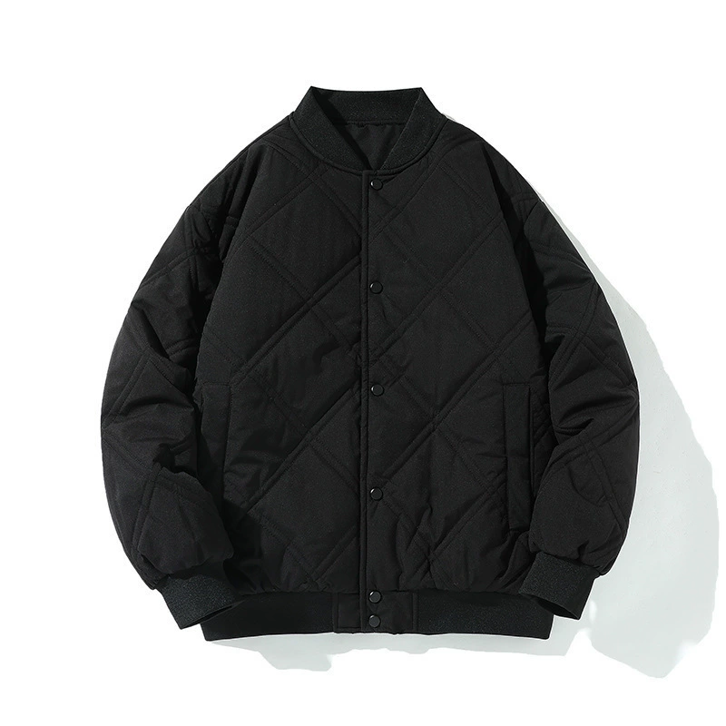 Высокое качество может быть открыто два цвета плюс бархатный бриллиант бейсбольный костюм мужская хлопчатобумажная одежда теплая свободная повседневная пара