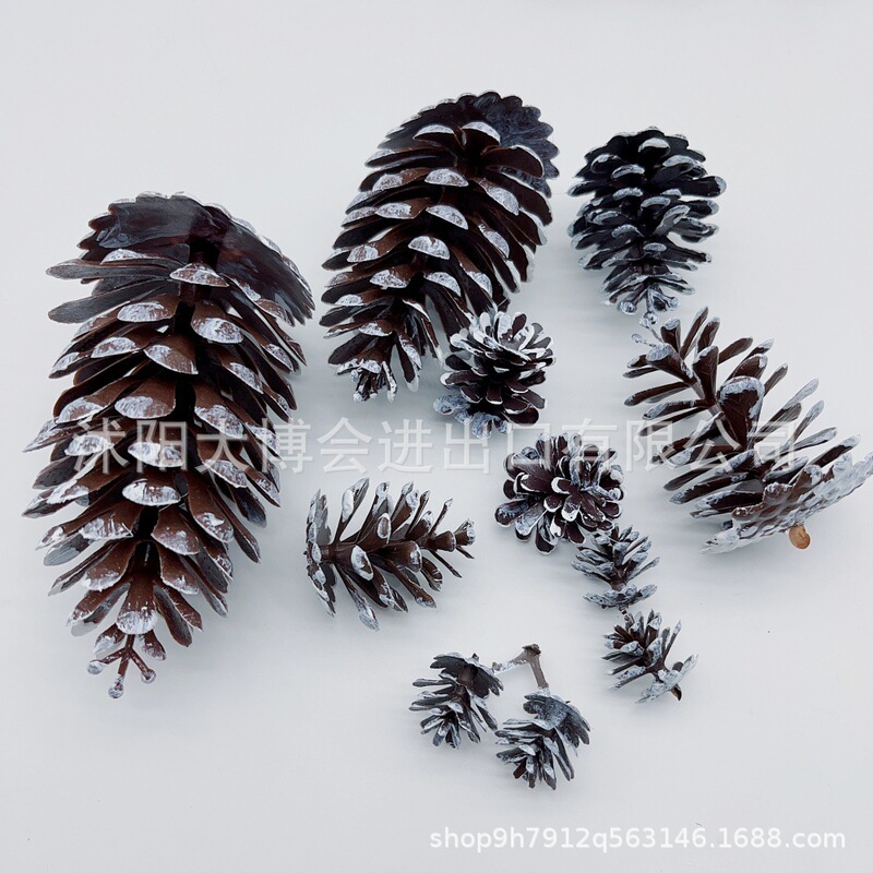 Christmas, Feelings Festival, Nordic Style Simulation Plastic Pine Cone Festival Decoration Supplies