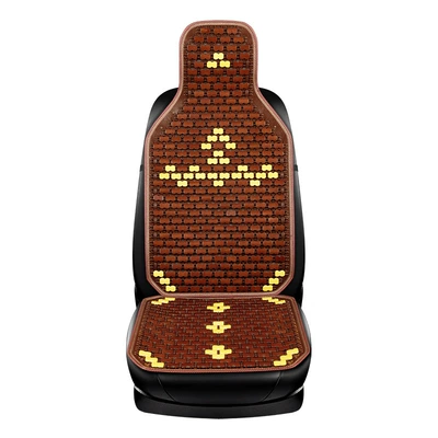 Cool pad — Pad Rear Ventilation for Long Sitting - bamboo-rhyme-coffee-style-three-square-mat