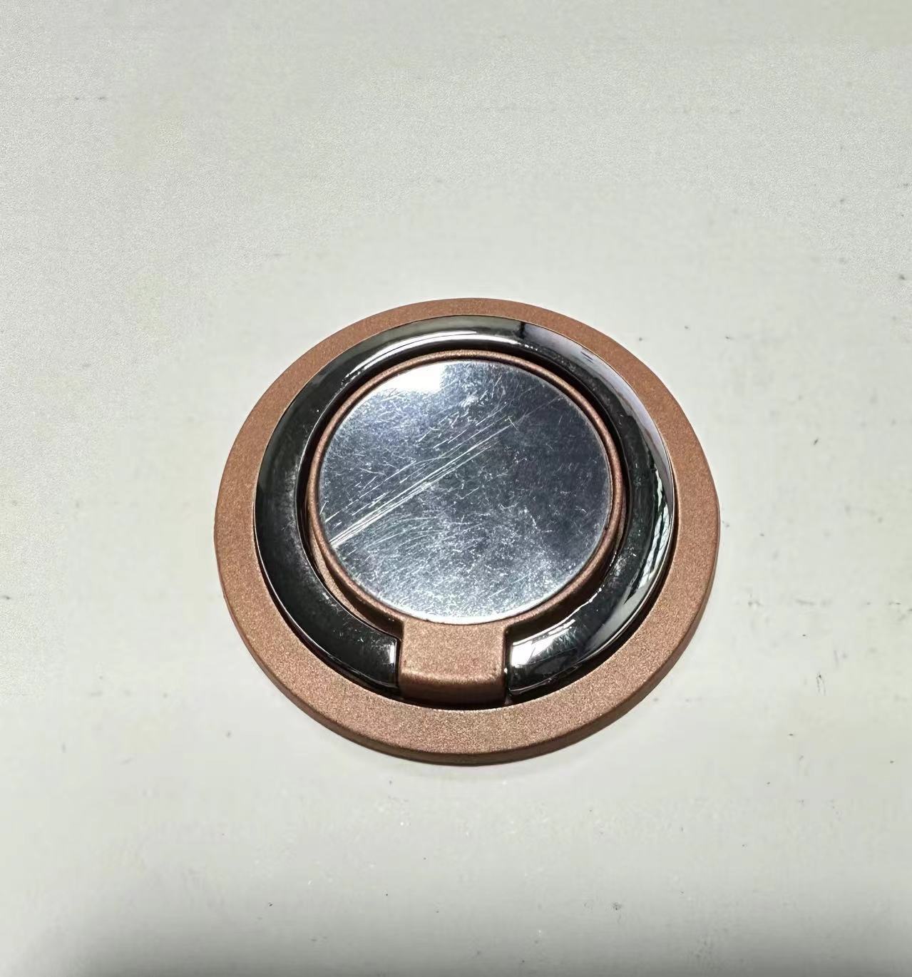 Fábrica todo de metal teléfono móvil anillo de soporte de anillo hebilla resistente a la caída de escritorio multifuncional perezoso hombres y mujeres adhesivo Universal