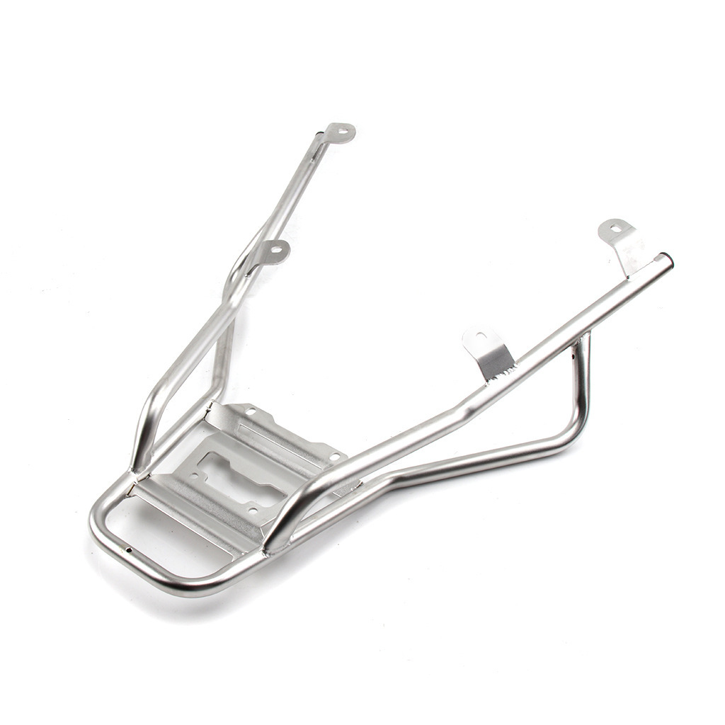Aplicable a BMW C400X parachoques pedal de acero inoxidable motocicleta modificado trasero tronco estante
