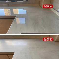 Kitchen countertop protective film marble film stove film cabinet oil-proof sticker transparent and high temperature resistant