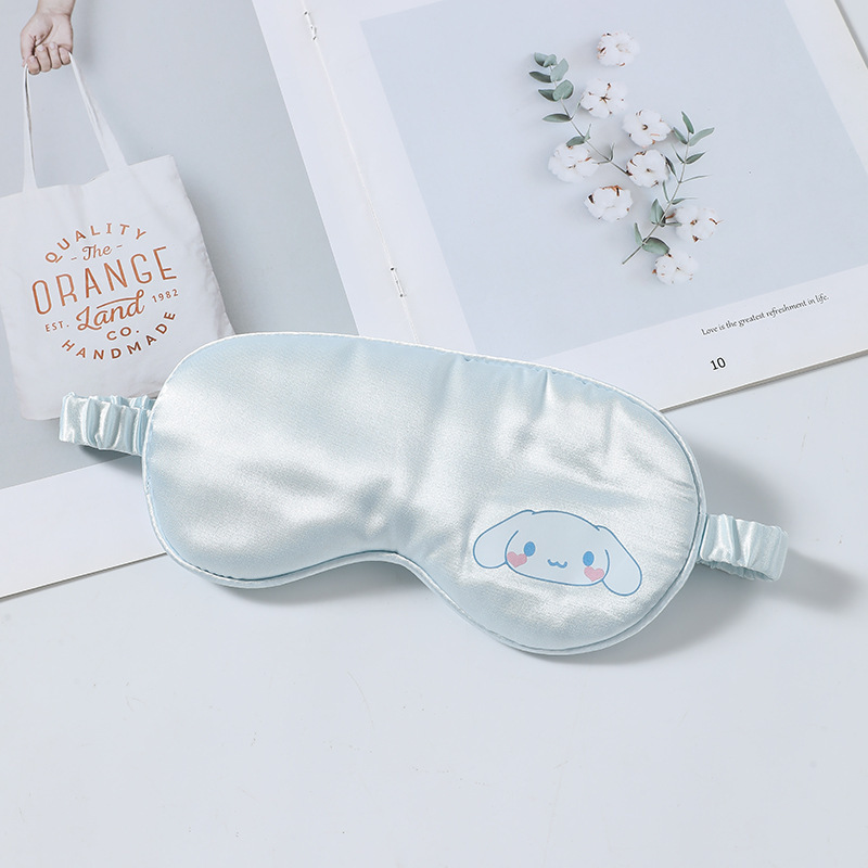 新しい両面模擬シルク遮光睡眠アイマスク女性用かわいい漫画ストラップ子供用睡眠アイマスク在庫あり|undefined