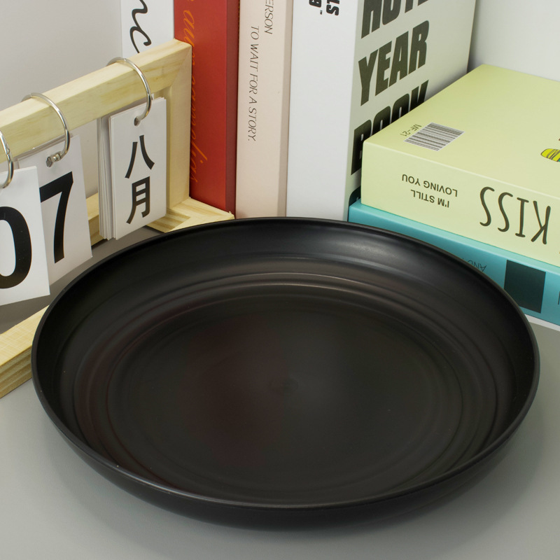 アマゾンブラックディナープレートスープボウルカップナイフフォークスプーン食器小麦わらセットキャンプギフトセット卸売|undefined