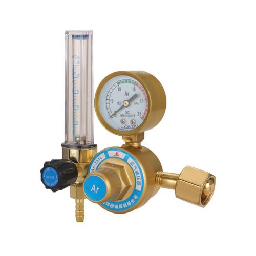 Manufacturer wholesale argon pressure reducer YQAr-731L pressure regulating pressure reducing gauge valve double pipe pressure reducing valve pressure gauge