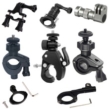 运动相机配件金属单车夹摩托车支架360°单车支架自行车O型大力夹