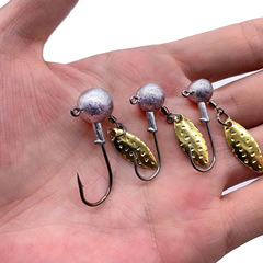 Lobster Hunter 5g/7g/10g Micro Jig Lead Head Hook Willow Blade Crankbait Lure Wholesale Fishing Tackle