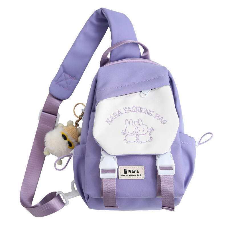 보라색 + 선글라스 연탄 펜던트