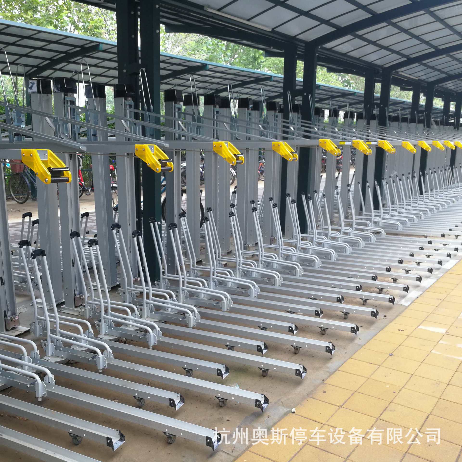ERAIN双层立体自行车停车架  北京常用停车架