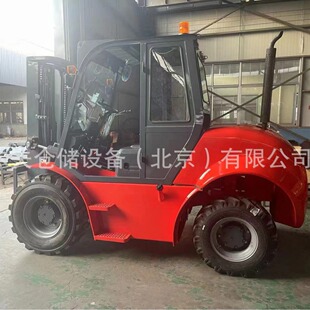 3 ton diesel off-road forklift 4-wheel drive 4WD rough road