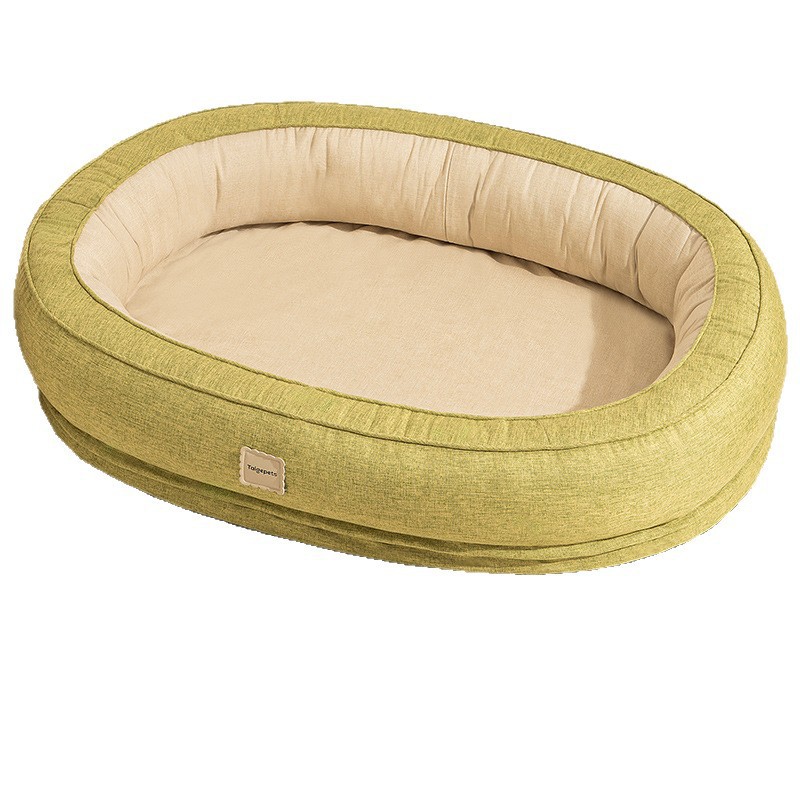 Extra Large Thickened Dog Bed Removable Washable Warm Cobra Fur For Medium To Large Dogs All-Season Heightened Pet Bed_voghion.com
