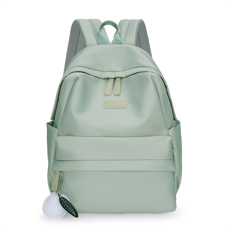 Spot al por mayor 2023 nueva mochila de tela Oxford para mujer coreana simple y versátil mochila para computadora de gran capacidad marea
