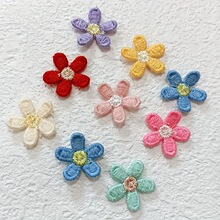 L 71391 Colorful Flower Embroidery Patches ���廨�䲼��