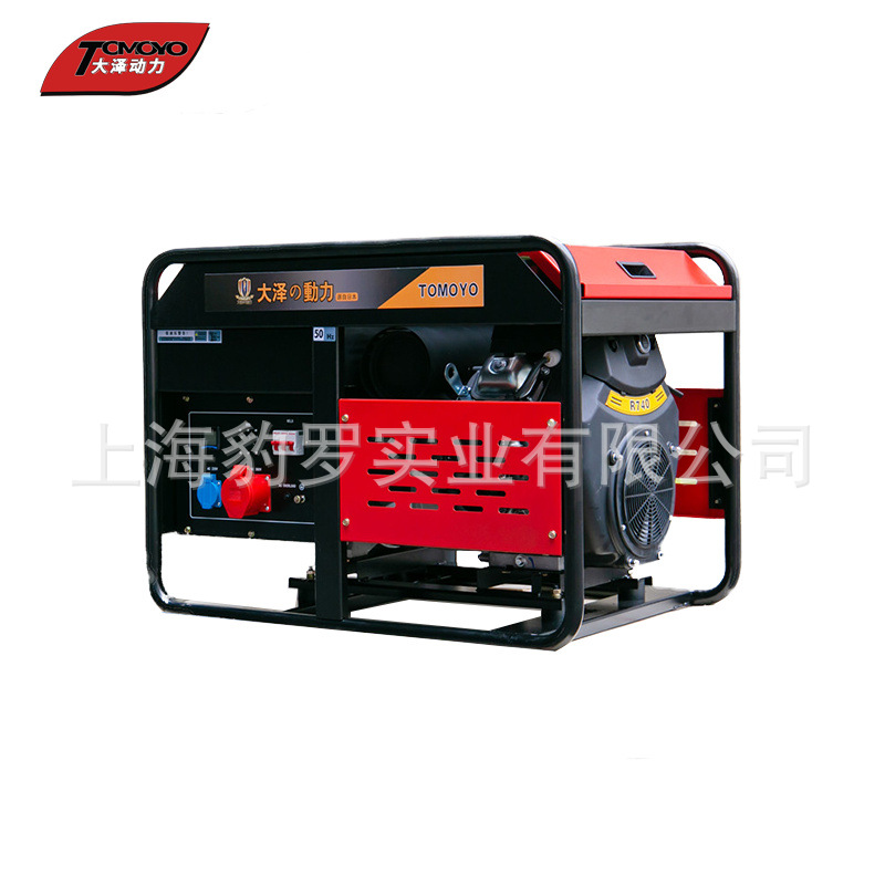 大泽动力300A汽油发电电焊机户外施工双缸操作简单便携大功率