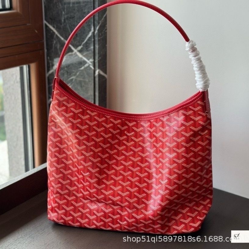 Popular foreign trade item: Dog-tooth pattern hobo bag, large-capacity tote bag, women's shopping bag with zipper