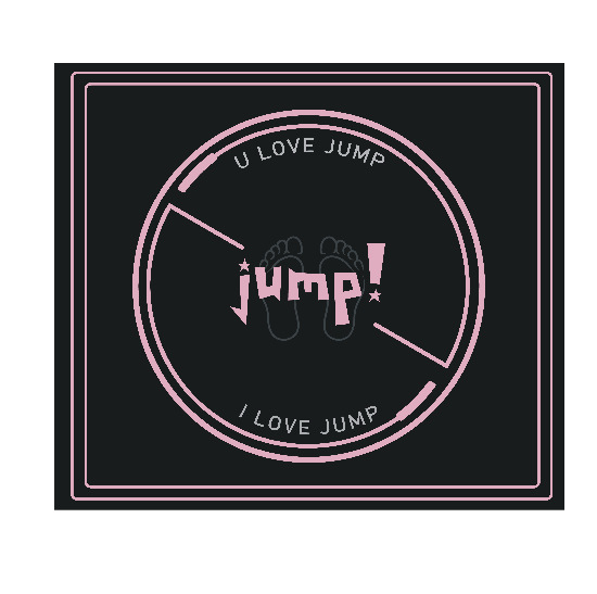 #TSD^스퀘어 핑크 JUMP2OO*14OCM