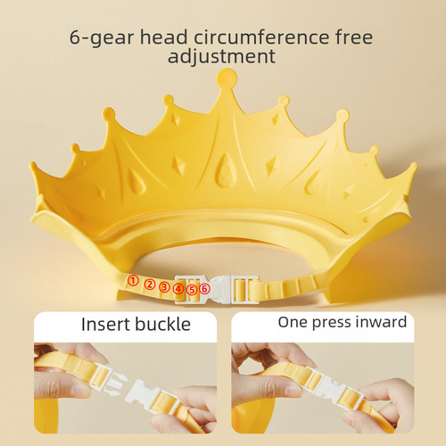 Baby Hair Wash Magic Hat for Kids, Infant Shower Cap, Waterproof Eye and Ear Protection, Water Shield Shampoo Hat for Toddlers