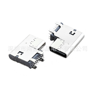 ��ҼUSBĸ��TYPE-C�B���� TYPE-C 16PIN�Ȳ�DIPĸ�� �Ӹ�2.7mm