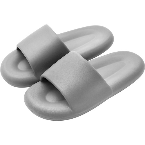Soft-soled EVA slippers for home use for women, summer thick-soled bathroom non-slip men's home sandals and slippers, men's wholesale