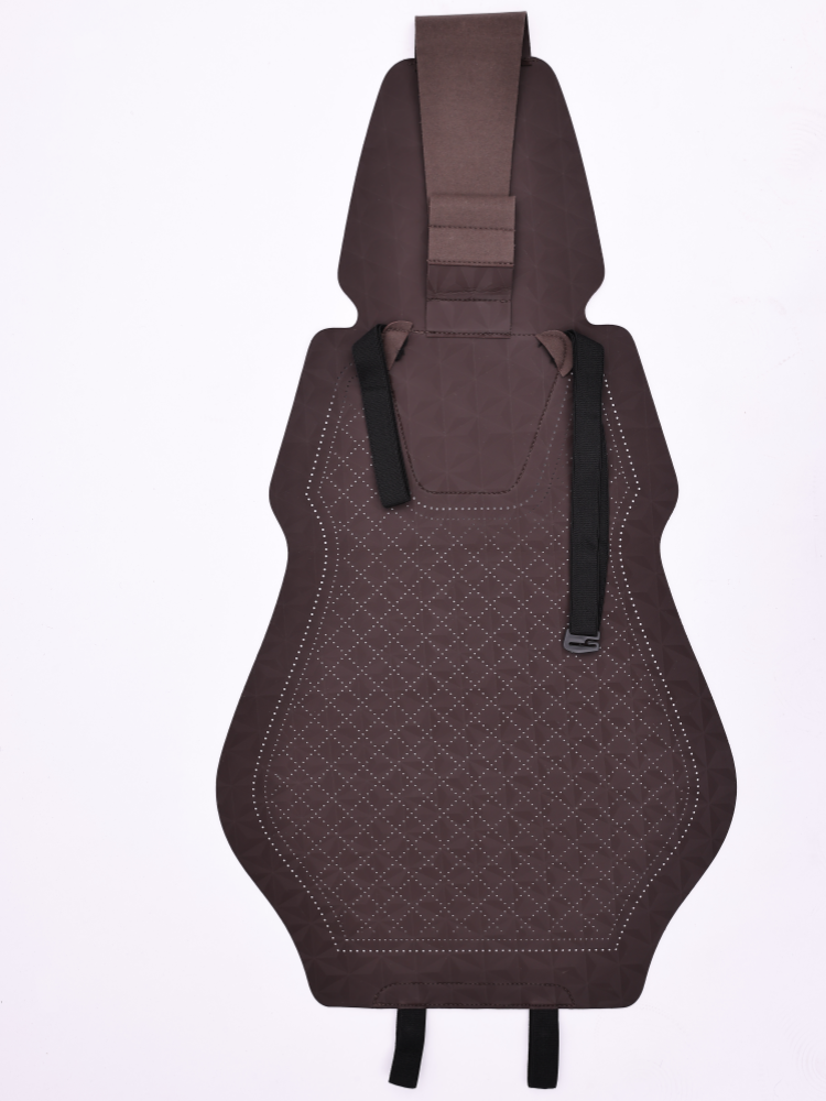 Car lumbar support, breathable summer car seat cushion, suede seat back pad, main and passenger seat backrest, waist support cushion