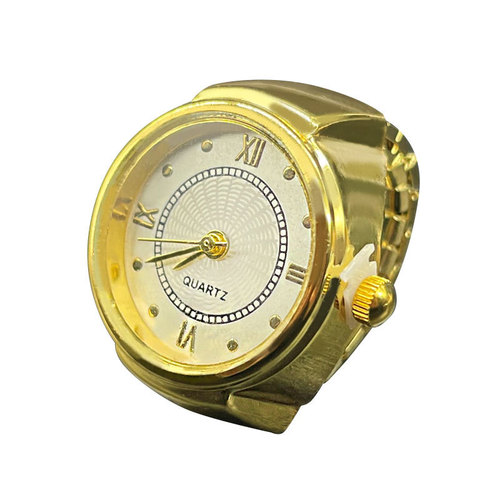 [Ring Watch] New Mini Bracelet for Male and Female Student Couples Foreign Trade Hot Selling Quartz Ring Watch Wholesale