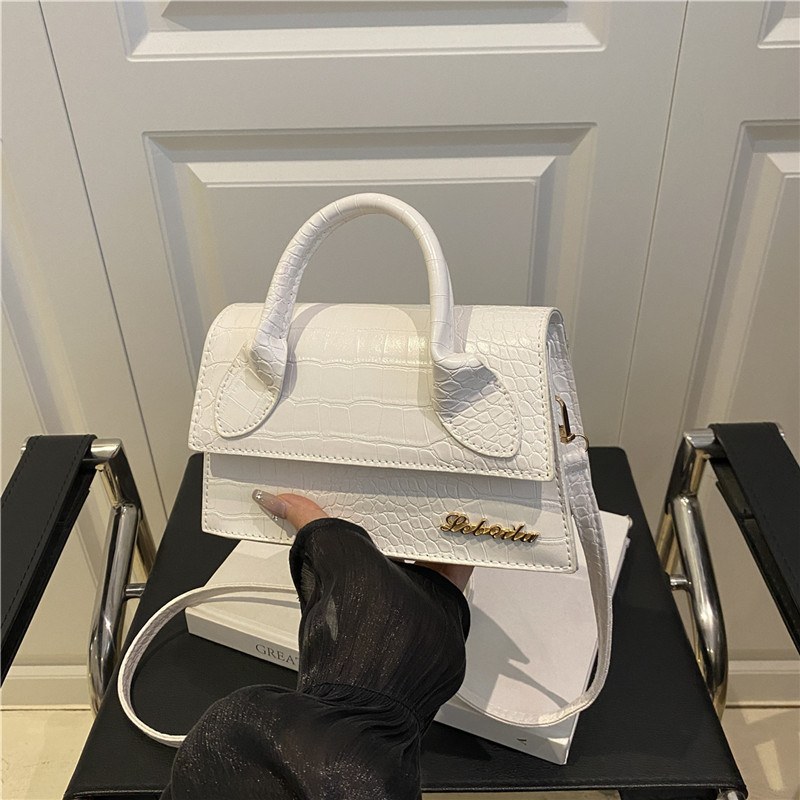 Women's Small Square Shoulder Bag Elegant French Style Crossbody_voghion.com