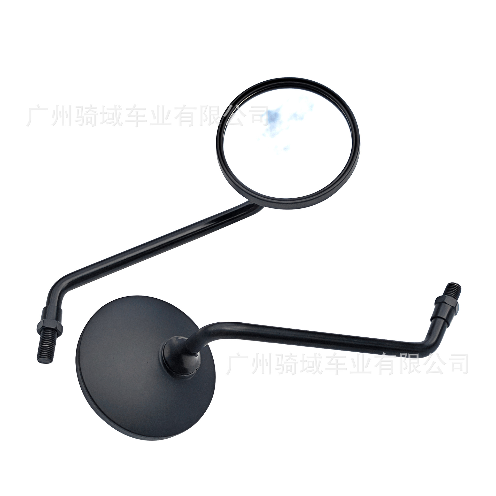 Cross-border motorcycle modification wide-angle rearview mirror, large round mirror, universal reflector for electric vehicles, reversing mirror