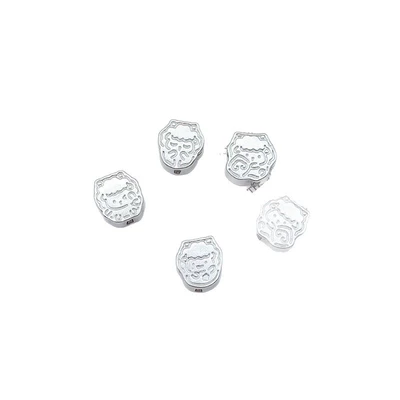 Zərgərlik ara hissələri – braided bracelets, pure silver sheep zodiac accessory