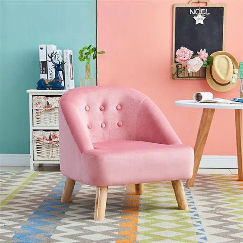 粉色绒布A款 不可拆洗 