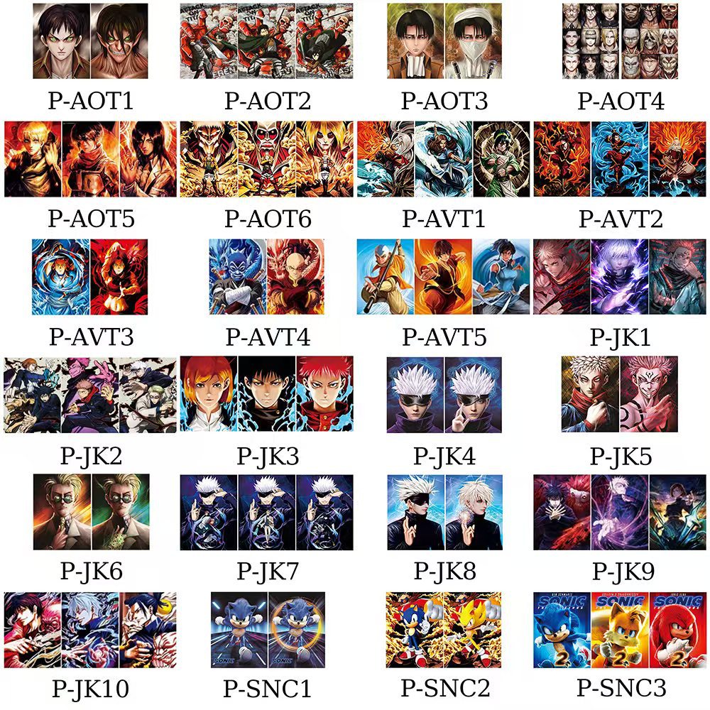 Animación 3D Pintura tridimensional Bao Ke Meng Póster Dragón que escupe fuego/Tortuga de flecha de agua/Miao Frog Semilla Pintura de rejilla Spot al por mayor