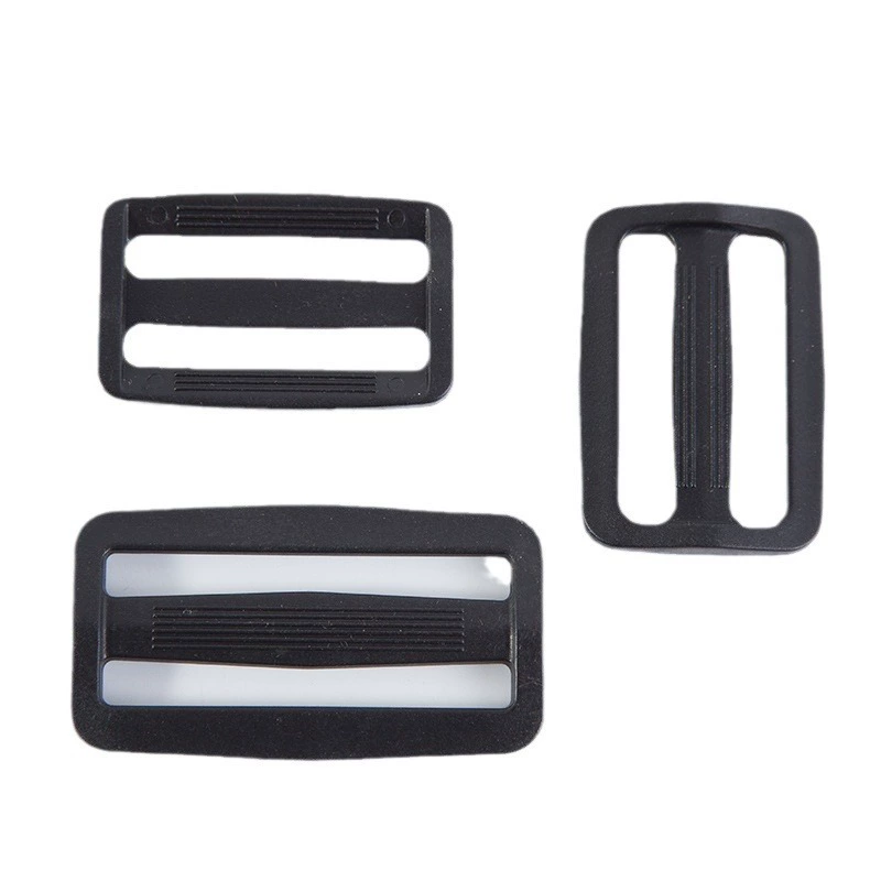 Factory direct selling luggage accessories Plastic square buckle word buckle second gear buckle connection buckle plastic adjustment buckle