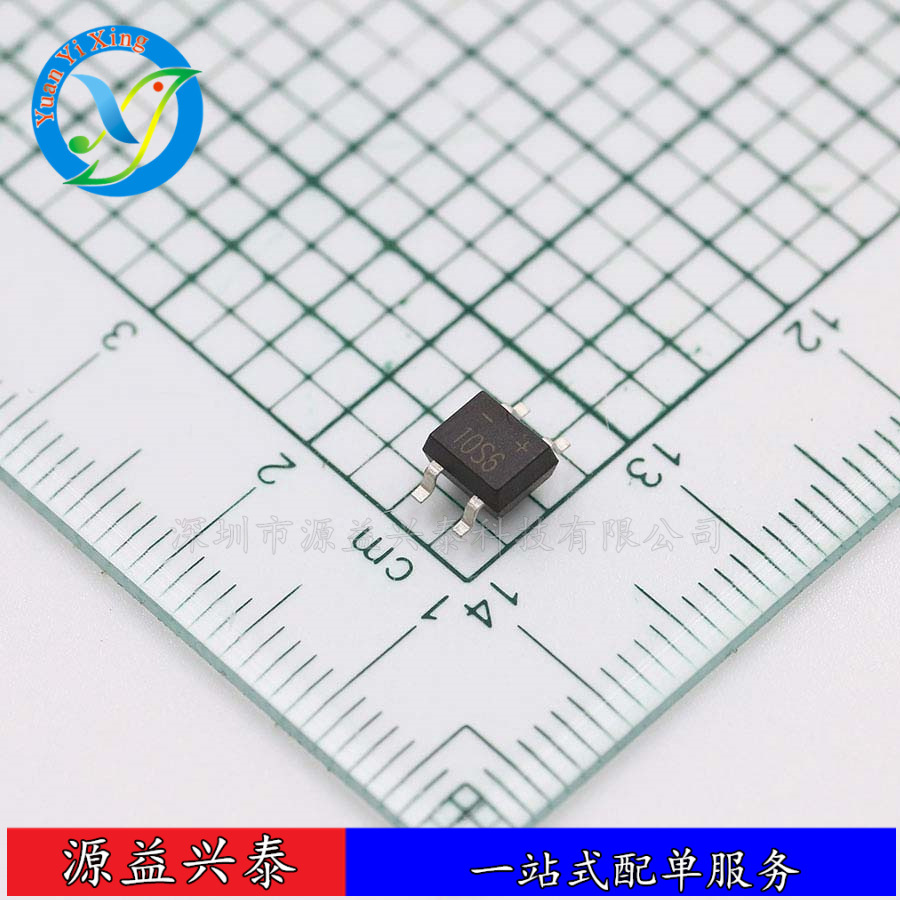 MB6S-10 贴片MBS-4 晶导微 丝印10S6 桥堆  桥式整流桥