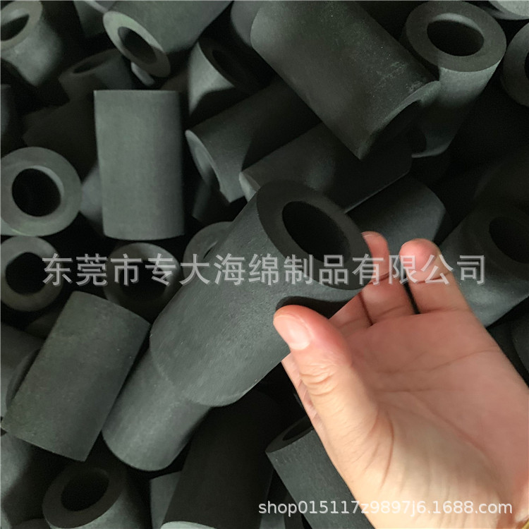 EVA线切割雕刻打磨研磨开槽一体成型 黑色EVA异形研磨制品