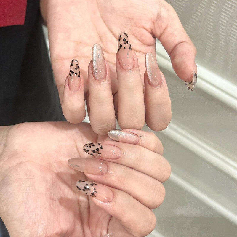 10 Pieces of Handmade Wearable Nail Art Autumn and Winter Cat Eye Leopard Print Nail Stickers Ins High-End Student Nail Art 10 Pieces of Handmade Wearable Nail Art Autumn and Winter Cat Eye Leopard Print Nail Stickers Ins High-End Student Nail Art