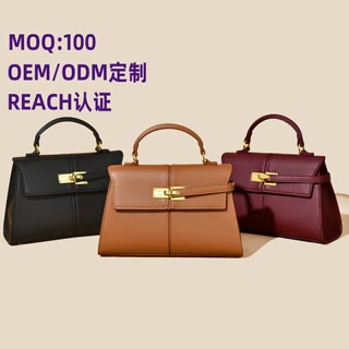 定制跨境女包时尚凯丽手提包高品质单肩包通勤包包支持OEM/ODM