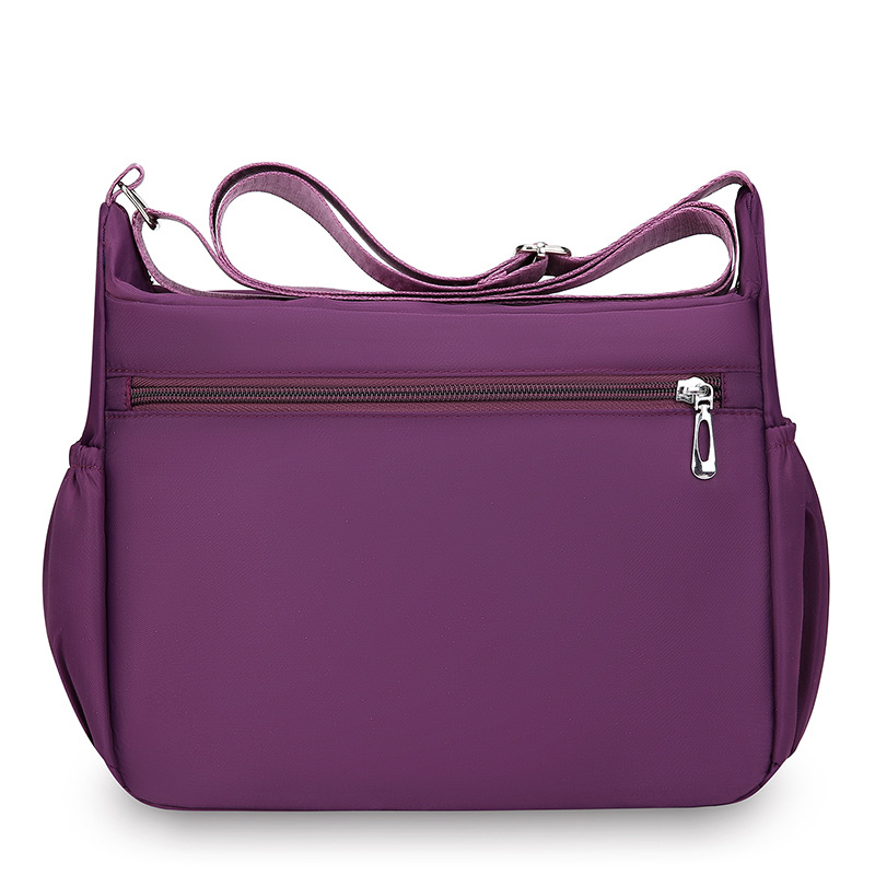 Bolso Bandolera Impermeable de Nylon/Oxford para Mujer, Multi-bolsillos, Casual, Moderno, Venta por Mayor