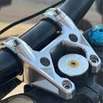 山地车速降DH高强度直装重型双肩把立铝合金CNC一体35口径